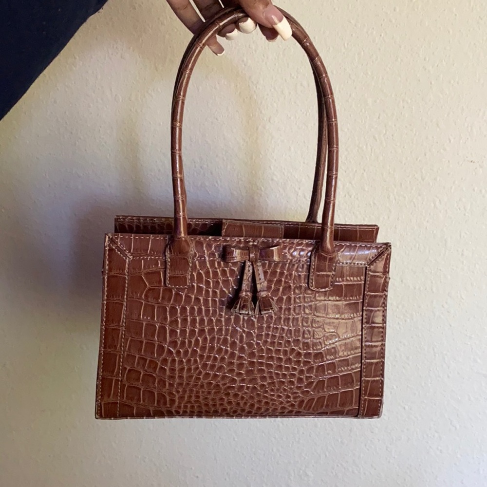 Small Textured Hangbag